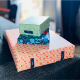 Trio de 3 papiers cadeaux réutilisables - 3 tailles différentes